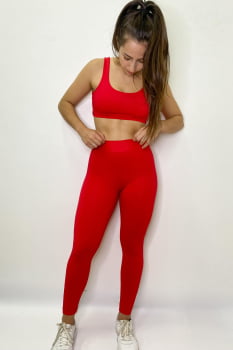 Legging Bruna Vermelha